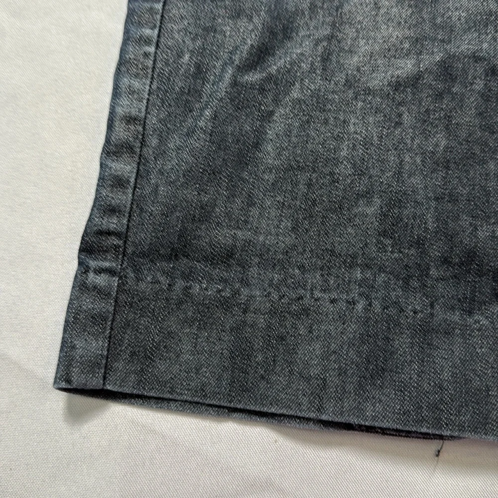 GAP Women's Size 12 Skirt Denim Dark Wash Stretch Straight Vintage Y2K Side Zip‎ - Picture 3 of 9